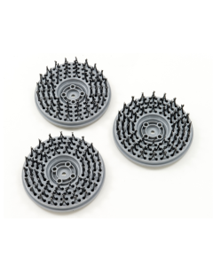 Truvox Cimex Heavy Duty Concrete Finishing Steel Wire Brushes - Pack of 3