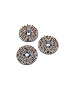 Truvox Cimex Heavy Duty Spark Free Bronze Scarifying Wire Brushes - Pack of 3
