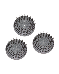 Truvox Cimex Heavy Duty General Scarifying Steel Wire Brushes - Pack of 3