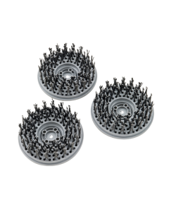 Truvox Cimex Heavy Duty (Heavy Duty) Scarifying Steel Wire Brushes - Pack of 3