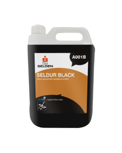 Seldur Black Floor Polish - 5 Litre 