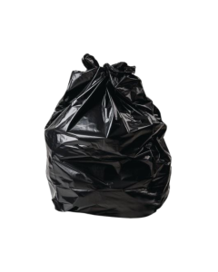 Economy Black Swing Bin Liners  - Case of 500 