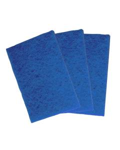 Standard Hand Scouring Pads - Pack of 10 (Blue)