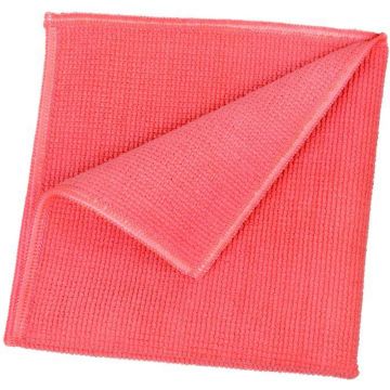 Decitex T 320 Microfibre Cloths – Red – Pack of 5