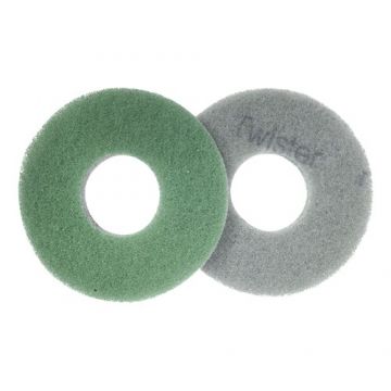  Numatic Green Diamond Twister pads for 244NX (pack of 2)